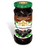 BAKTAT Organic Black Olives Super (With Pits) 250g