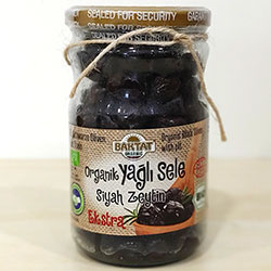 BAKTAT Organic Black Olives  Extra  390g