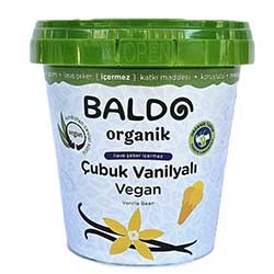 Baldo Organik Vegan Çubuk Vanilyalı Ballı Dondurma 300g