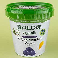 Baldo Organik Vegan Yabanmersinli Ballı Dondurma 300g