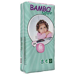 Bambo Nature Baby Diapers Junior 6  16-30 kg  44 Pcs