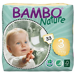 Bambo Nature Baby Diapers Midi 3 (5-9 kg) 33 Pcs