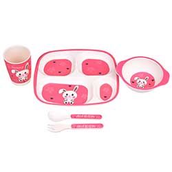 Bambum 5 Pcs Baby Food Set (Pupil)