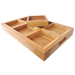 Bambum Natural Bamboo Snack Tray (Gachas)