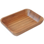 Bambum Natural Bamboo Snack Platter  Lateria  Large 