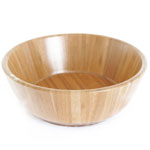 Bambum Natural Bamboo Bowl (Okra, Middle)