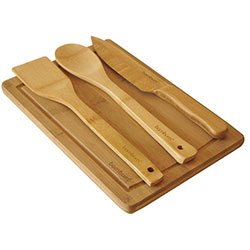 Bambum Natural Bamboo Bamboo Kitchen Set (Tofu)