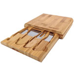 Bambum Natural Bamboo Cheese Set (Gravyer)