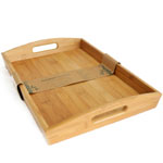 Bambum Natural Bamboo Tray (Escudella, Small)