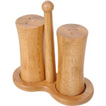 Bambum Natural Bamboo Salt & Pepper Shaker  Robiola 