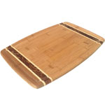 Bambum Natural Bamboo Cutting Board (Carlina, Medium)