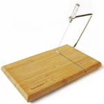 Bambum Natural Bamboo Cheese Slicer Board  Ceasar 