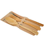 Bambum Natural Bamboo Cutlery Set  Panforte  Large 