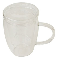 Taşev Glass Cup (Denisse) (With Strainer) 500 ml
