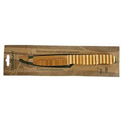 Bambum Doğal Bambu Bıçak  Düz Küçük  Meyve  Sebze Bıçağı 