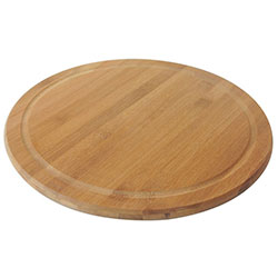Bambum Natural Bamboo Circle Pizza Plate (Errica)