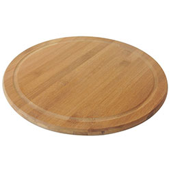 Bambum Natural Bamboo Circle Pizza Plate  Errica 