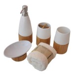 Bambum Natural Bamboo Bathroom Set  Helens 