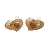 Bambum Nature Bamboo Coffee Set  Kahve Bahane  8 Pcs 