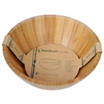 Bambum Natural Bamboo Bowl (Gumbo, Large)