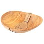 Bambum Natural Bamboo Bowl  Paella  Large 