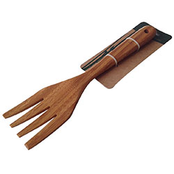 Bambum Natural Bamboo Serving Fork  Porchini 