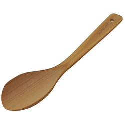 Bambum Natural Bamboo Oval Spoon  Rebecca 