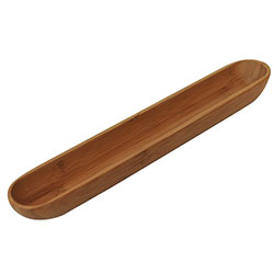 Bambum Natural Bamboo Olive Plate (Luiz)