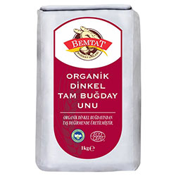 Bemtat Organik Dinkel Tam Buğday Unu 1Kg