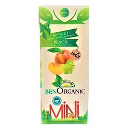 BenOrganic Organic Fruit Juice With Peach 200ml