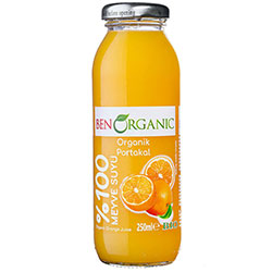 BenOrganic Organic Orange Juice 250ml