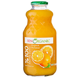 BenOrganic Organic Orange Juice 1L