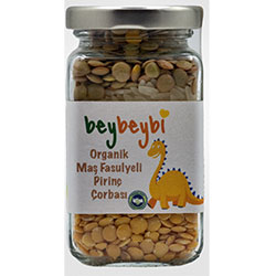 Beybeybi Organik Maş Fasulyeli Pirinç Çorbası 120g