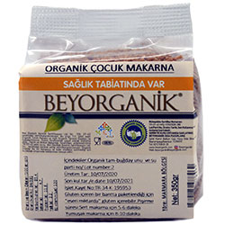 Beyorganik Organik Kepekli Çocuk Makarnası 350g