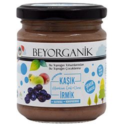 Beyorganik Organik Kavanoz Püresi  Mürdüm Erik  Elma  İrmik  180g