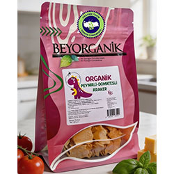 Beyorganik Organik Peynirli Domatesli Kraker 100g