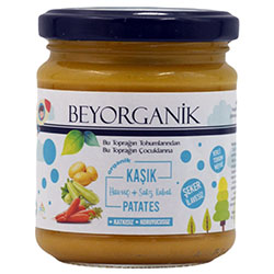 Beyorganik Organic Marrow & Carrot & Potato Puree 180g