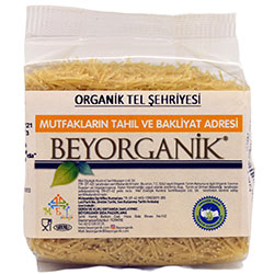 Beyorganik Organik Tel şehriye 250g