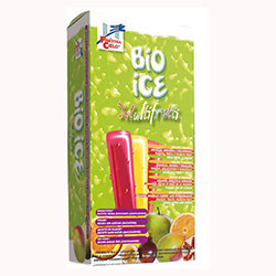 Bio Ice Organik Multifrutti Karışık Meyveli Buz Çubukları 10'lu 400ml