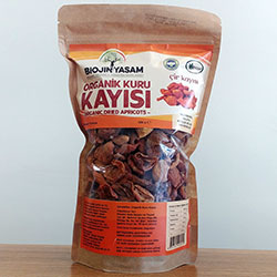 Biojin Yaşam Organik Çir Kayısı Kurusu  Aşısız Kayısı  500g