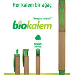 BioKalem Roller Pen with Black Pine Seed