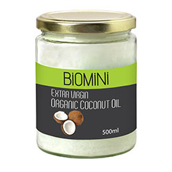 Biomini Organic Coconut Oil 500ml