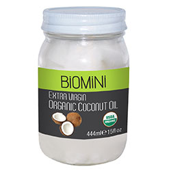 Biomini Organic Coconut Oil 444ml