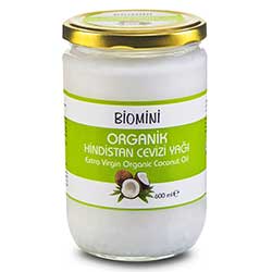 Biomini Organik Hindistan Cevizi Yağı 600ml