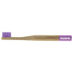 Bioplante Bamboo Toothbrush (Child, Soft, Purple)