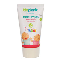 Bioplante Organic Toothpaste For Baby (Banana & Vanilla) 50ml