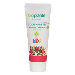 Bioplante Organic Toothpaste For Kids  Strawberry and Banana  75ml