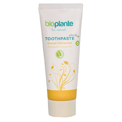 Bioplante Organic Toothpaste  Orange and Bergamot  75ml