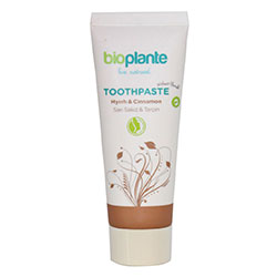 Bioplante Organic Toothpaste  Myrh and Cinnamon  75ml