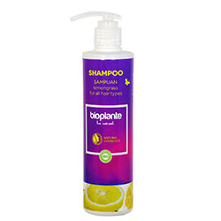 Bioplante Organic Shampoo  Lemongrass  All Type Hair  275ml